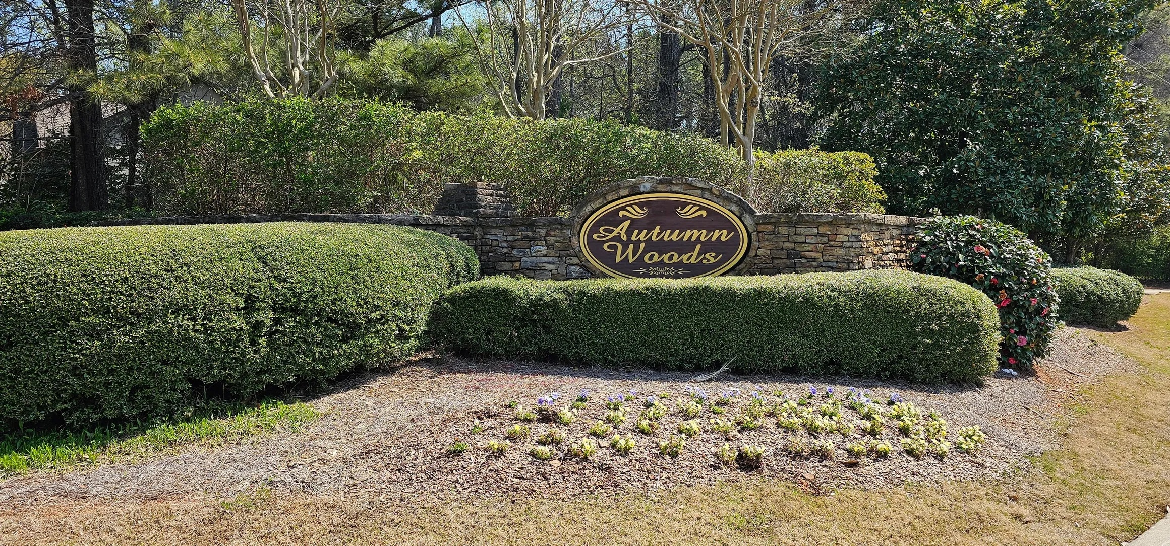 Autumn Woods HOA Community Sign